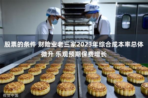 股票的条件 财险业老三家2023年综合成本率总体微升 乐观预期保费增长